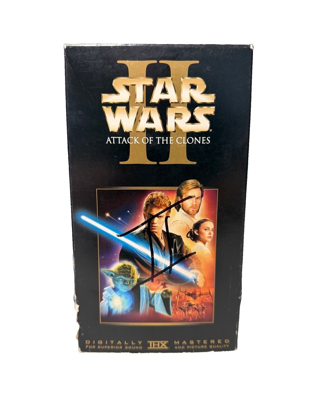 Star Wars Episode II: Attack of the Clones (VHS, 2002) Untested